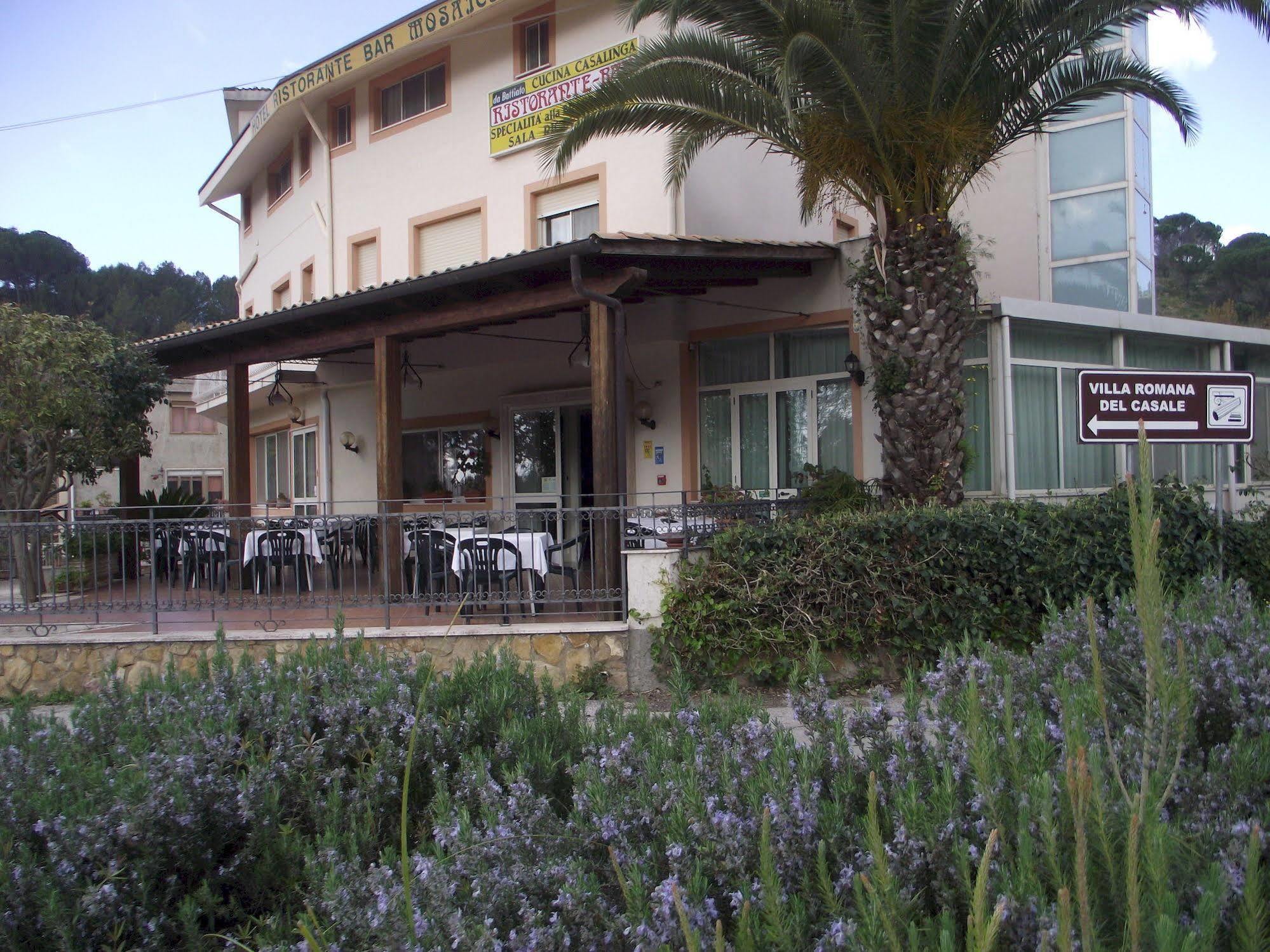 Hotel Ristorante Mosaici Piazza Armerina Eksteriør billede