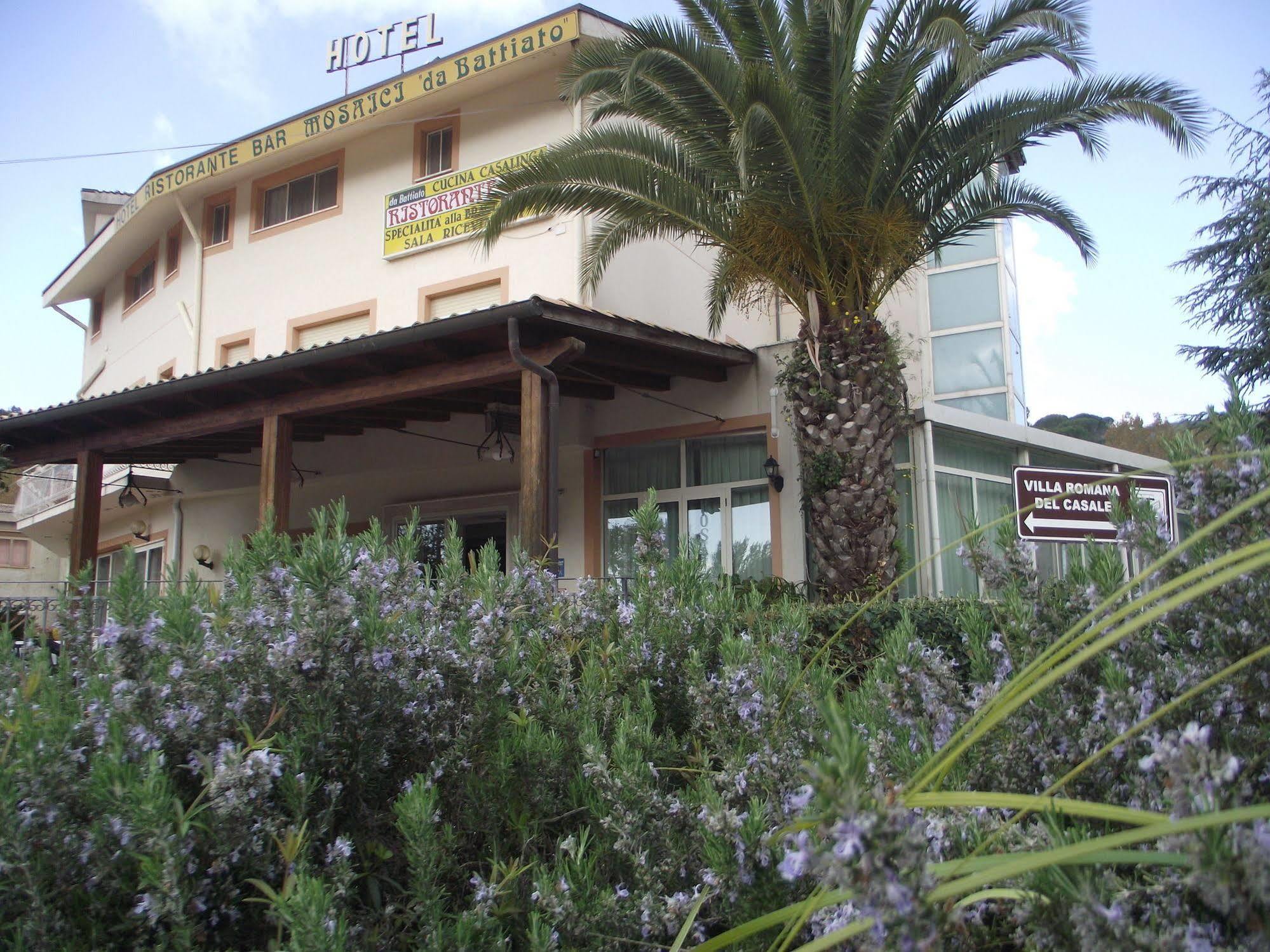 Hotel Ristorante Mosaici Piazza Armerina Eksteriør billede